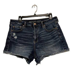 American Eagle Outfitters Dark Blue Jean Shorts